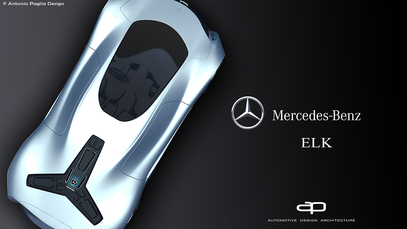 Elk，Benz，Elk electric vehicle，conceptual design，